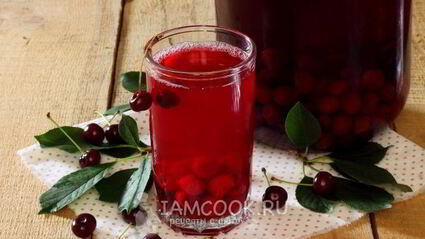 компот из вишни на зиму