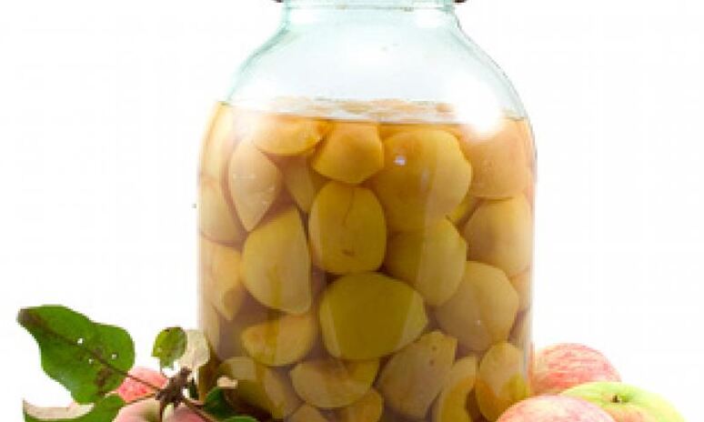 Рецепт компот из яблок