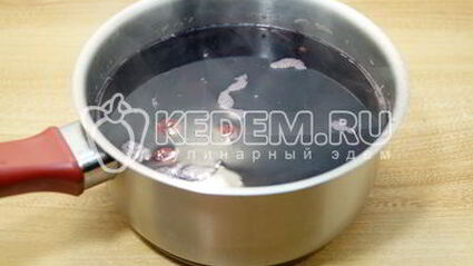 компот из замороженной вишни