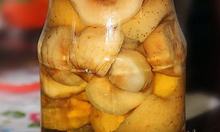 Рецепт компот ванильно-яблочный