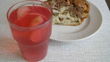 компот яблочный