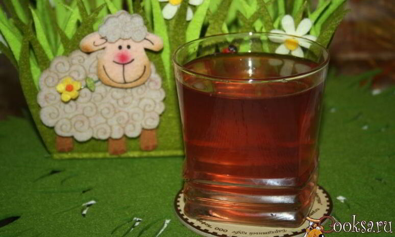 Рецепт нектариновый компот с черешней, клубникой и апельсином