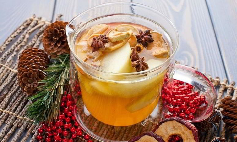 Рецепт рождественский фруктовый компот