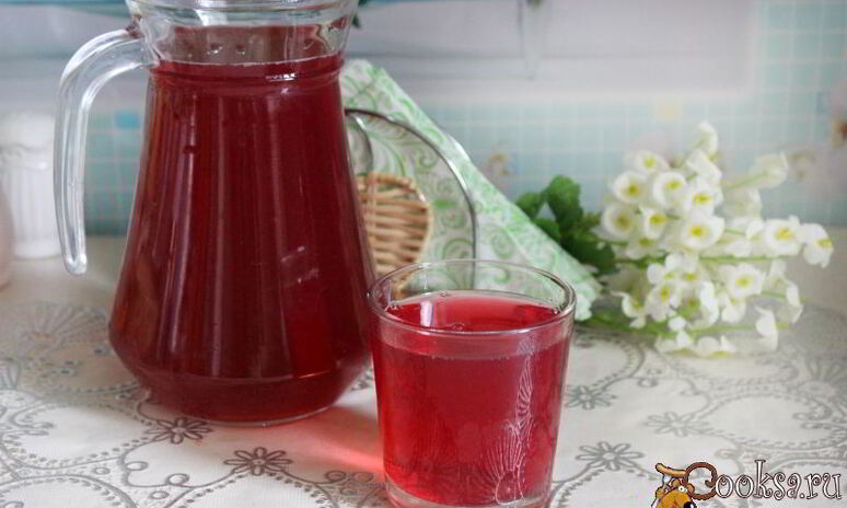 Рецепт смородиновый компот с корицей