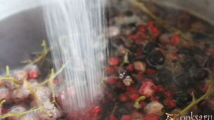 смородиновый компот с корицей