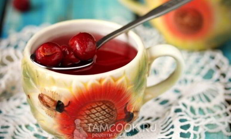 Рецепт вишневый компот