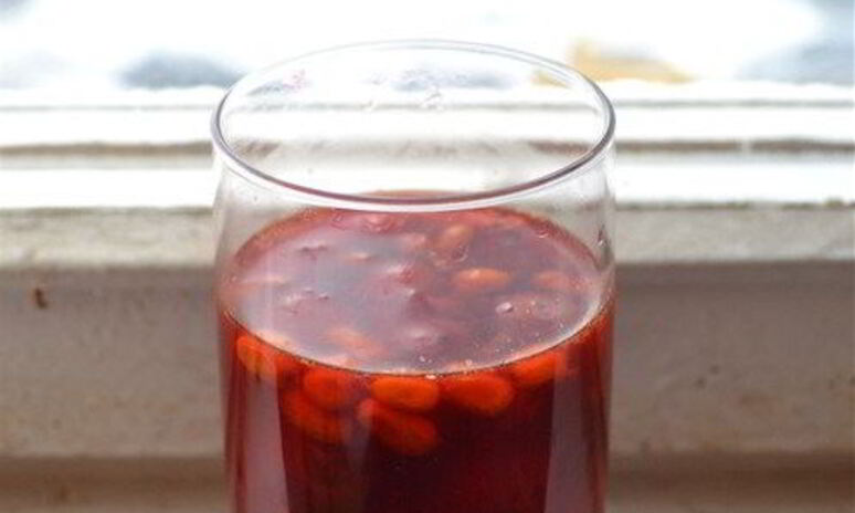 Рецепт зимний компот из вишни и облепихи