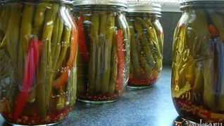 Консервированная фасоль на зиму