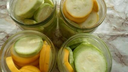 консервированные кабачки с кетчупом чили на зиму