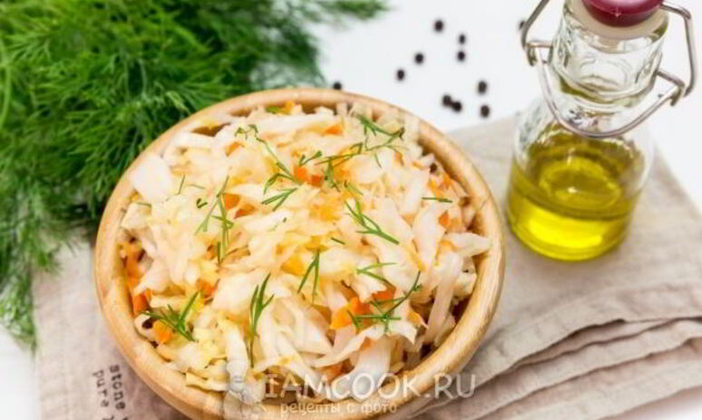 Рецепт квашеная капуста по-кубански