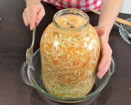 Квашеная капуста с медом