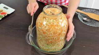 Квашеная капуста с медом