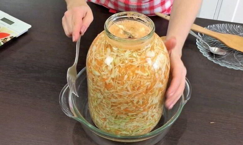 Рецепт квашеная капуста с медом