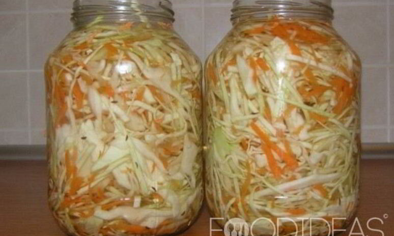 Рецепт квашеная капуста в 3-литровых банках