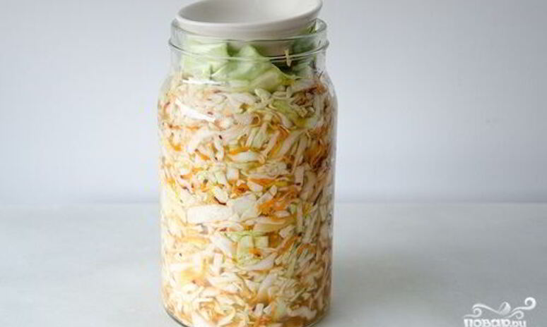 Рецепт квашеная капуста в банках