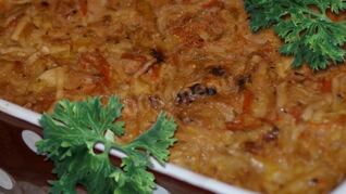 Квашеная капуста запеченная