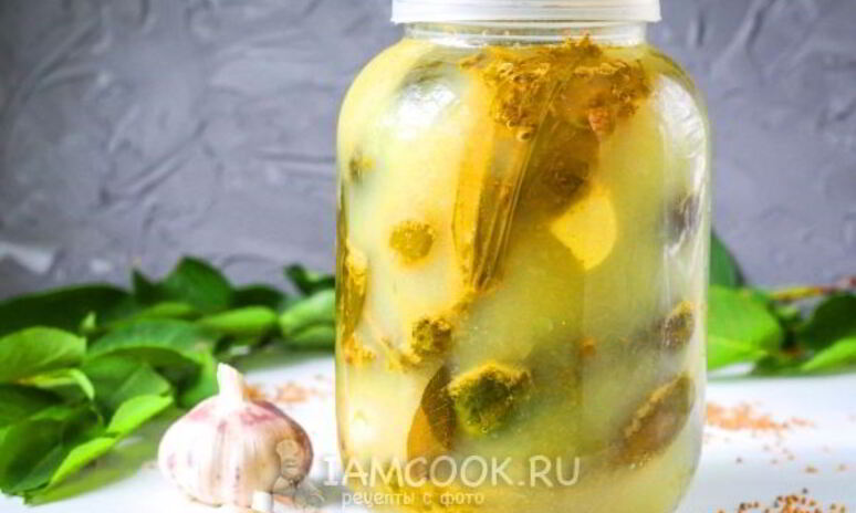 Рецепт квашеные огурцы с горчицей