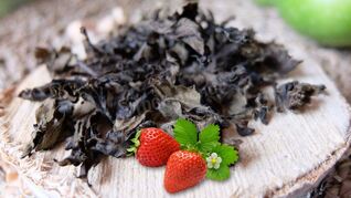 Листья клубники на зиму