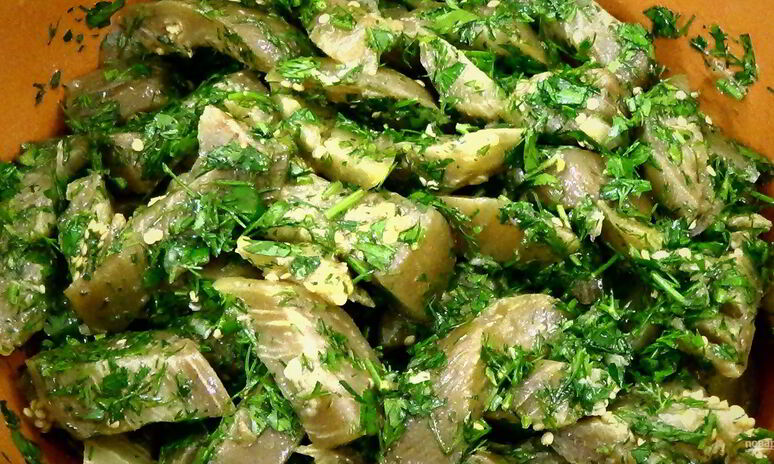 Рецепт баклажаны, маринованные быстро