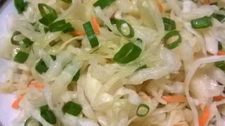 Быстрая маринованная капуста