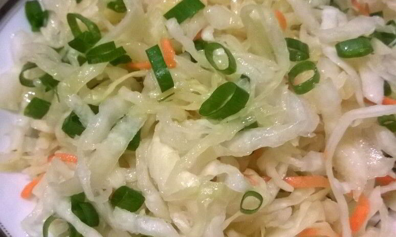 Рецепт быстрая маринованная капуста