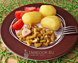 Черемша маринованная