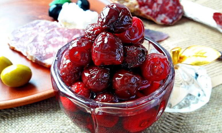 Рецепт черешня маринованная