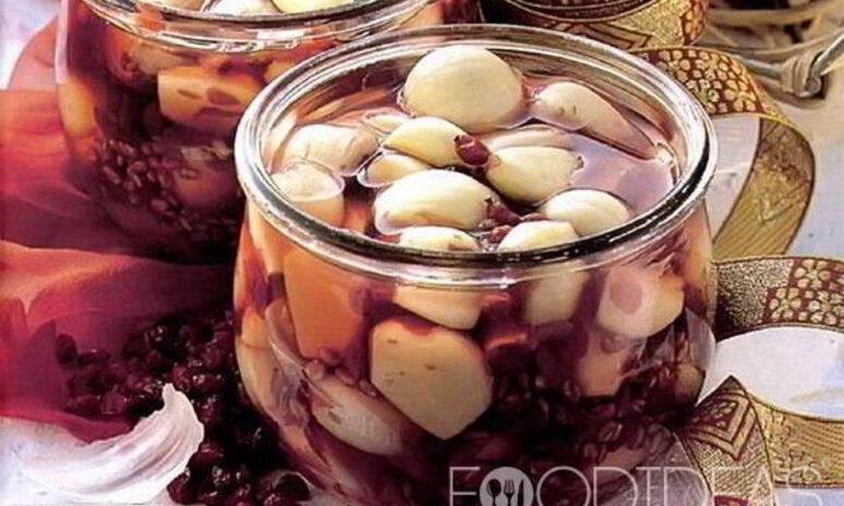 Рецепт чеснок маринованный