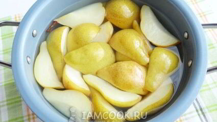 груши маринованные на зиму без стерилизации