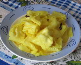 Капуста маринованная с куркумой