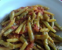 Маринованная фасоль по-корейски