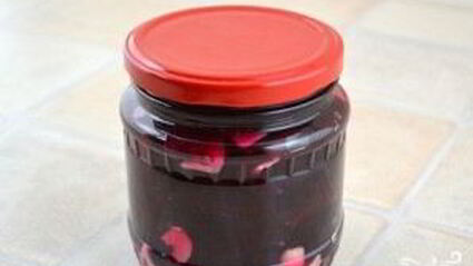маринованная свекла с чесноком