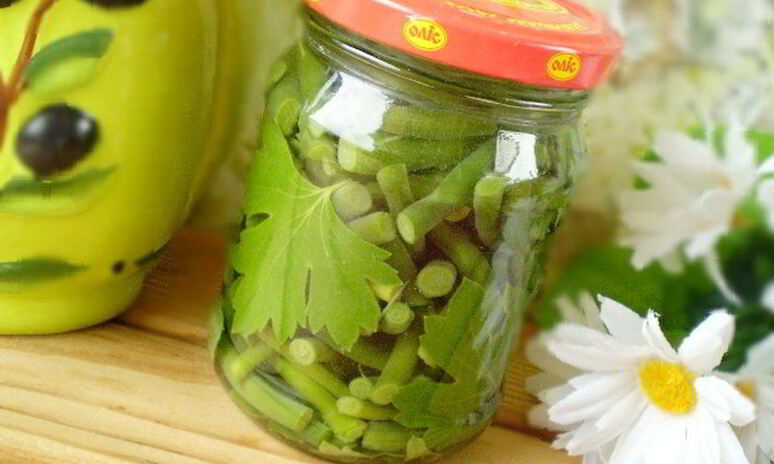 Рецепт маринованный чеснок