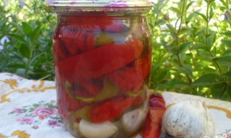 Рецепт маринованный горький перец