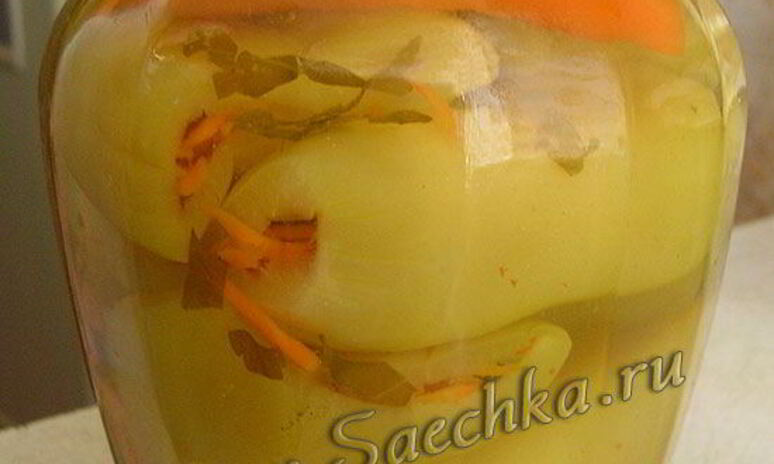 Рецепт маринованный перец с морковью