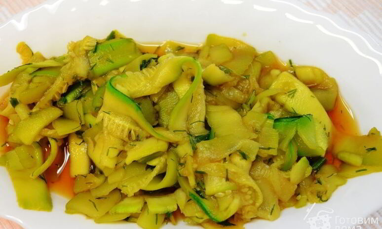 Рецепт маринованный цуккини