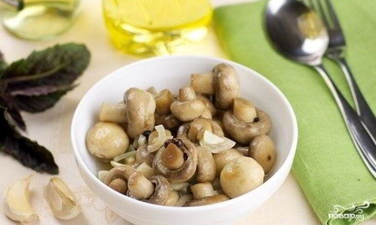 Рецепт маринованные грибочки на зиму