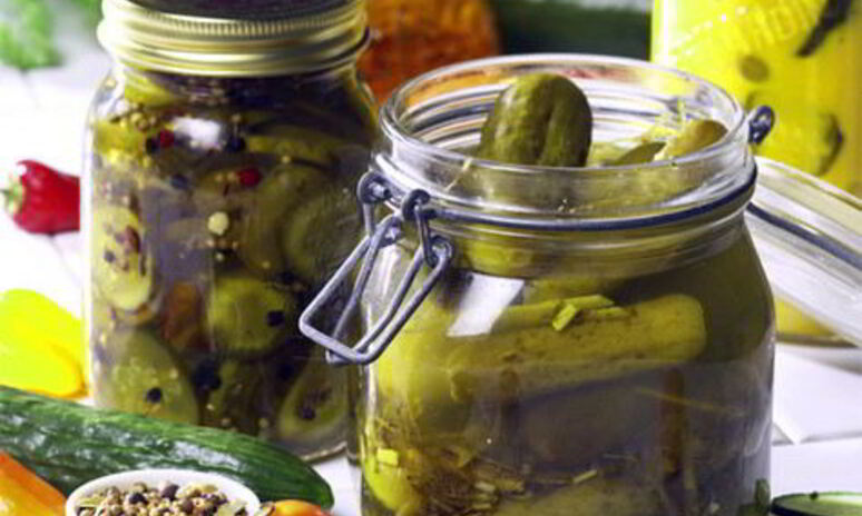 Рецепт маринованные огурцы и помидоры