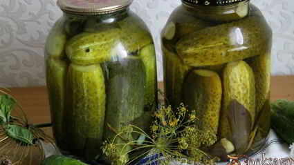 маринованные огурцы с имбирем
