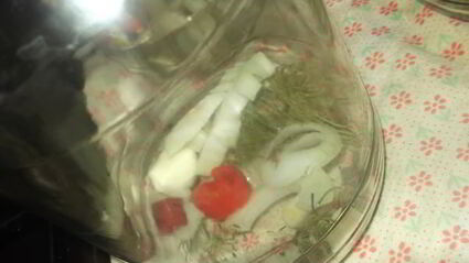 маринованные овощи краски лета