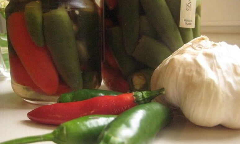 Рецепт маринованные перчики чили