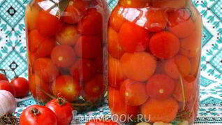 Маринованные помидоры черри на зиму