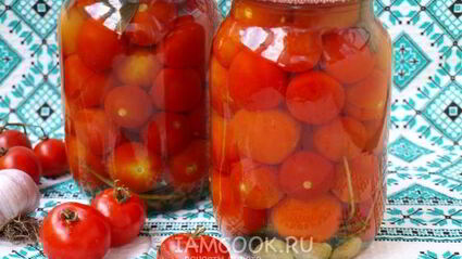 маринованные помидоры черри на зиму