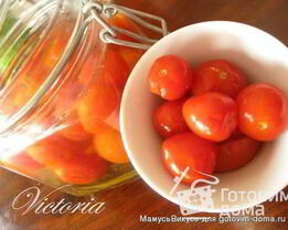 Маринованные помидоры-черри