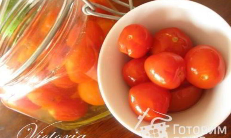Рецепт маринованные помидоры-черри