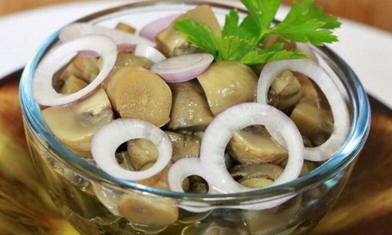 Рецепт маринованные пряные шампиньоны