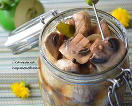 Маринованные шампиньоны 4-х минутки