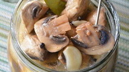 маринованные шампиньоны 4-х минутки