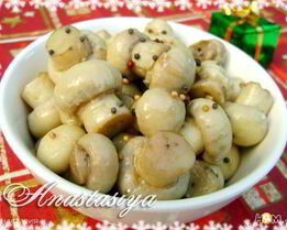 Маринованные шампиньоны на закуску