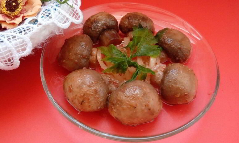 Рецепт маринованные шампиньоны